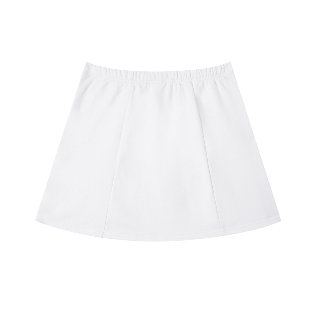 Possible Golf Striped Slit Skirt