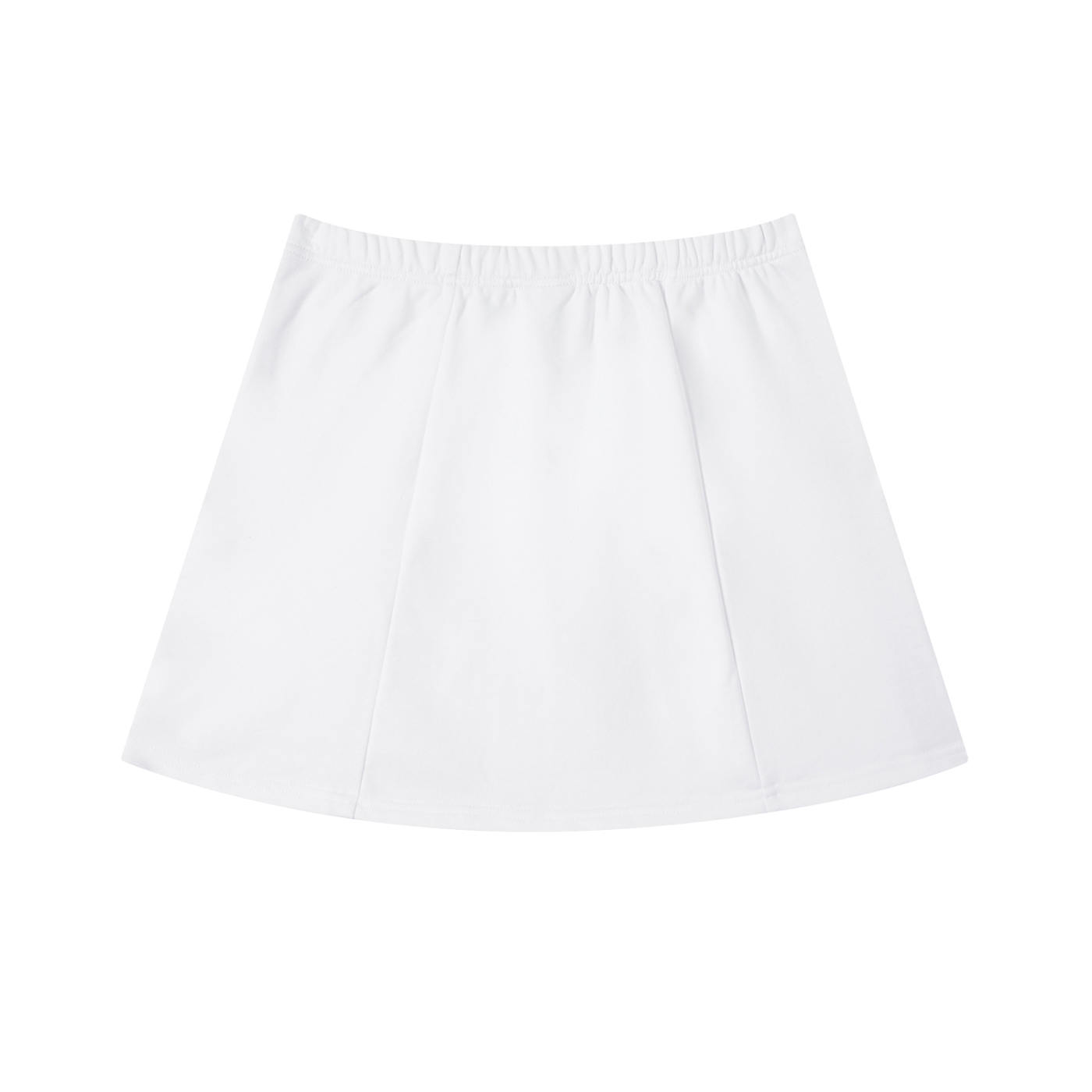 Possible Golf Striped Slit Skirt