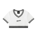Possible Golf V-Neck Crop Tee
