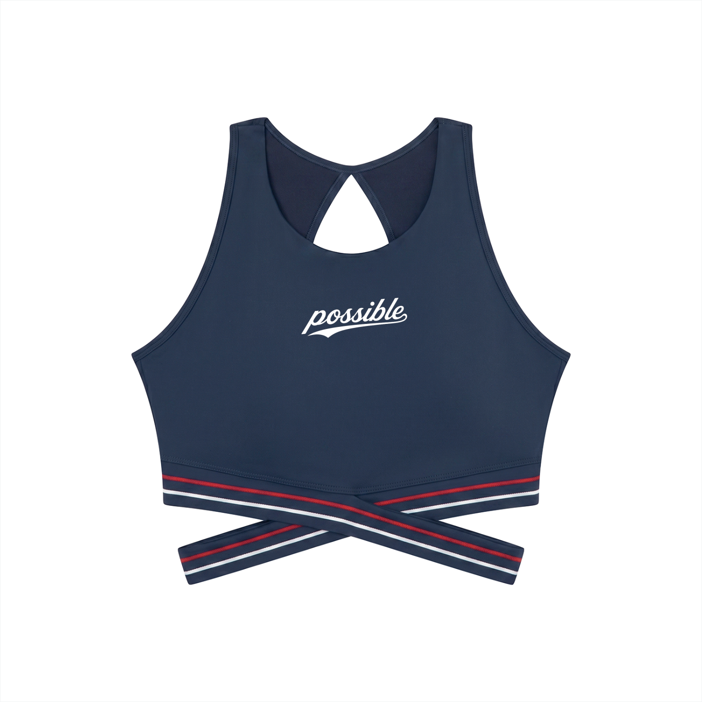 Possible Golf Women’s Criss-Cross Band Sports Bra