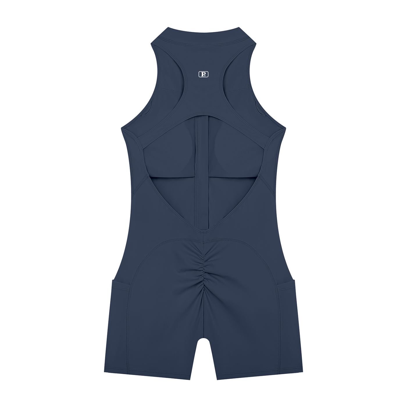 Women’s Half-Zip Yoga Romper