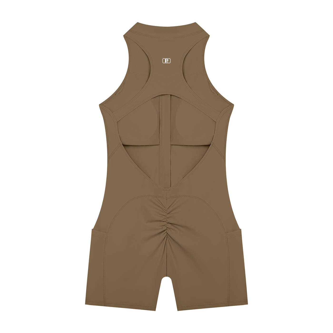 Women’s Half-Zip Yoga Romper