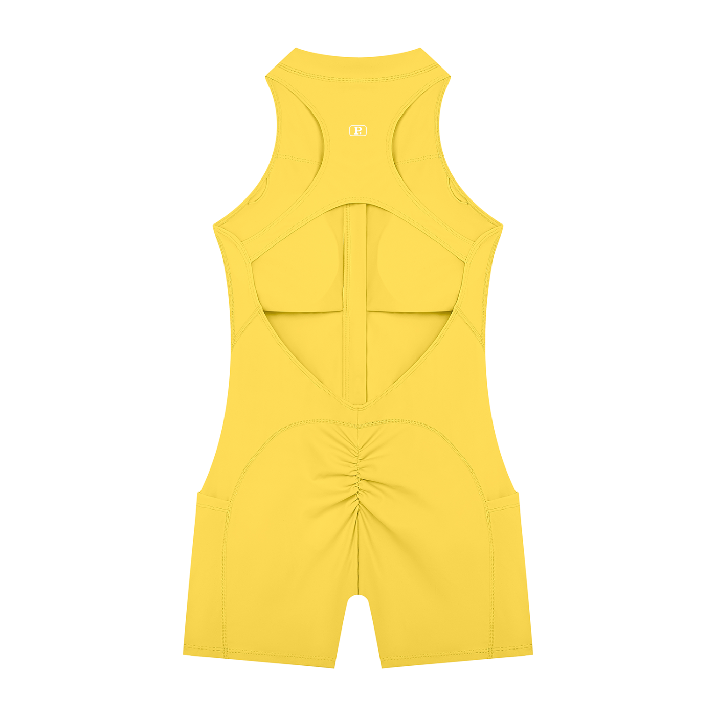 Women’s Half-Zip Yoga Romper