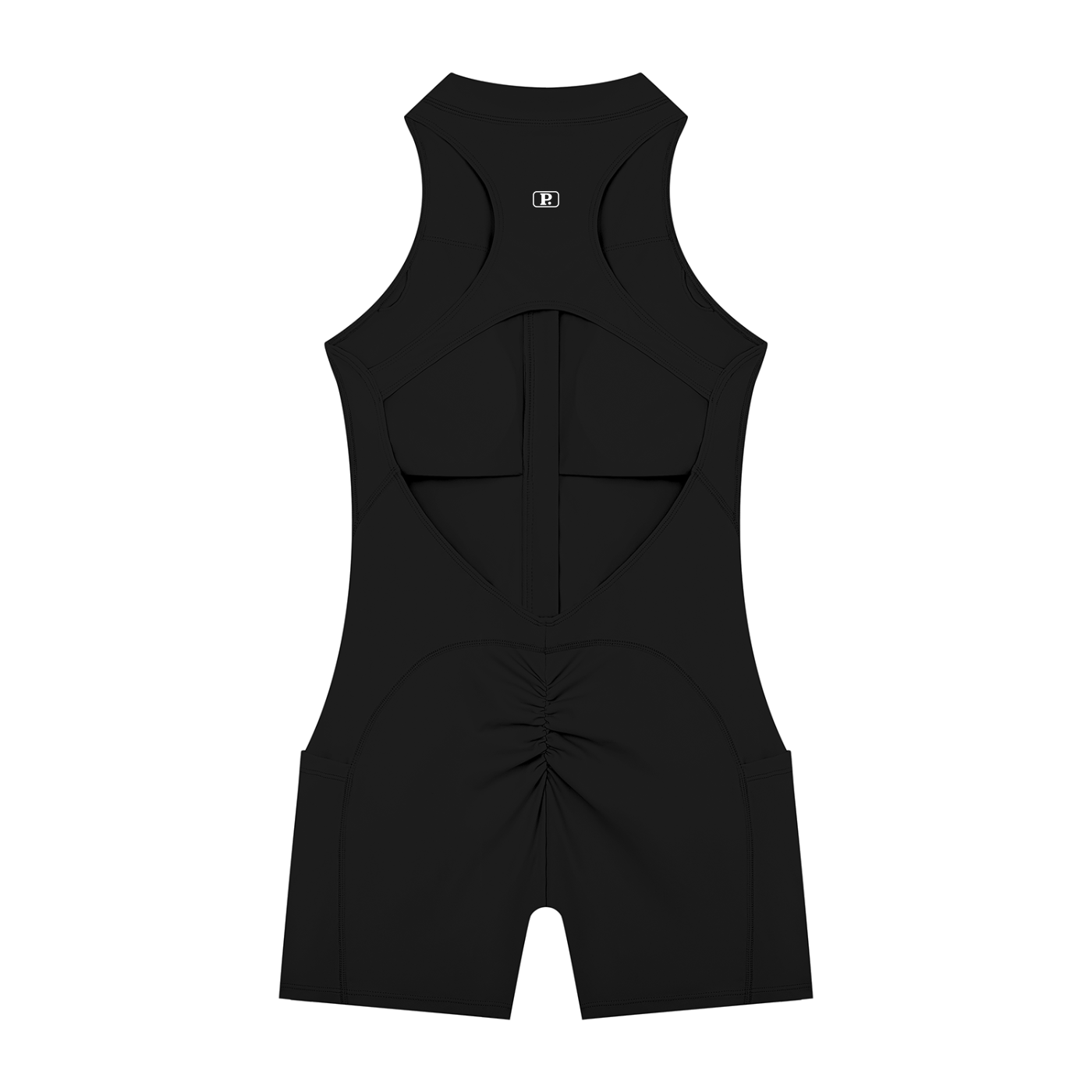 Women’s Half-Zip Yoga Romper