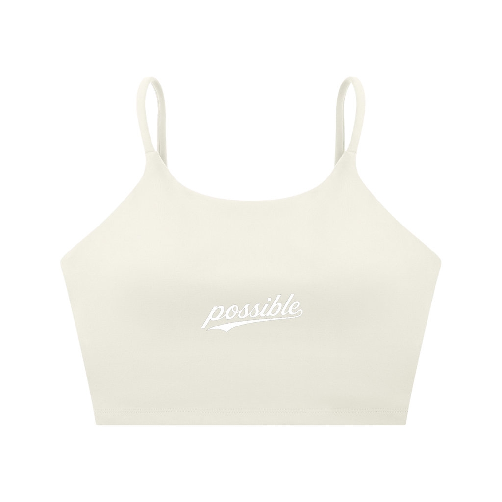Possible Golf Spaghetti Strap Yoga Sports Bra