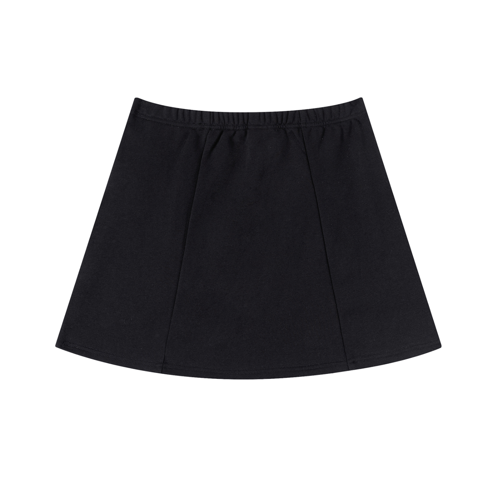 Possible Golf Striped Slit Skirt