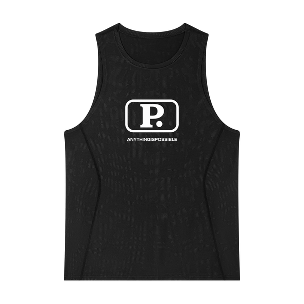 Men's Jacquard Performance Tank Top
