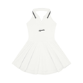 Possible Golf Collard Haltered A-Line Golf Dress