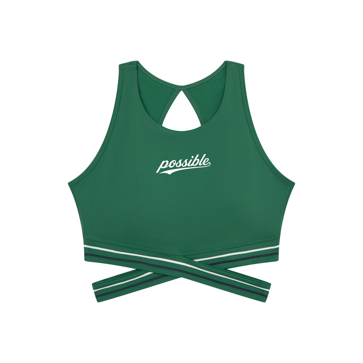 Possible Golf Women’s Criss-Cross Band Sports Bra